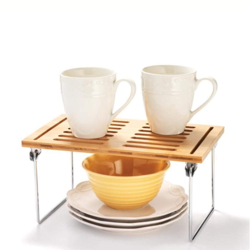 New Avon Bamboo Kitchen Organizer Shelf